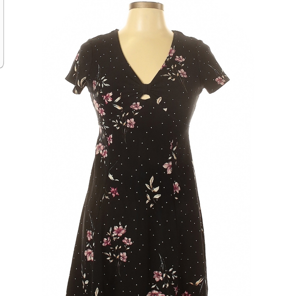 Pink rose dress